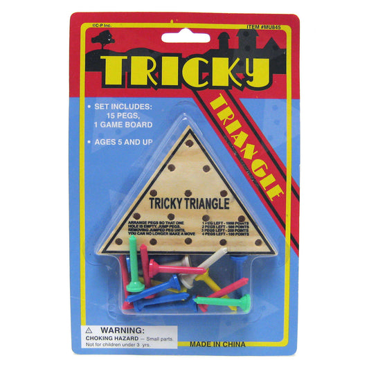 Wooden Triangle Game