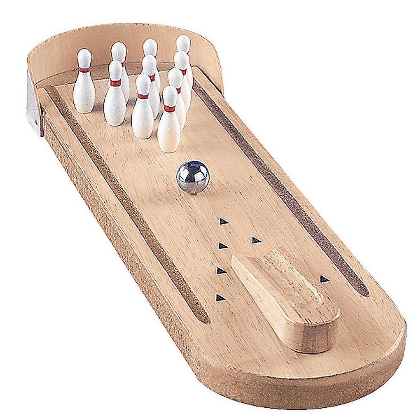 Mini Wooden Bowling Game