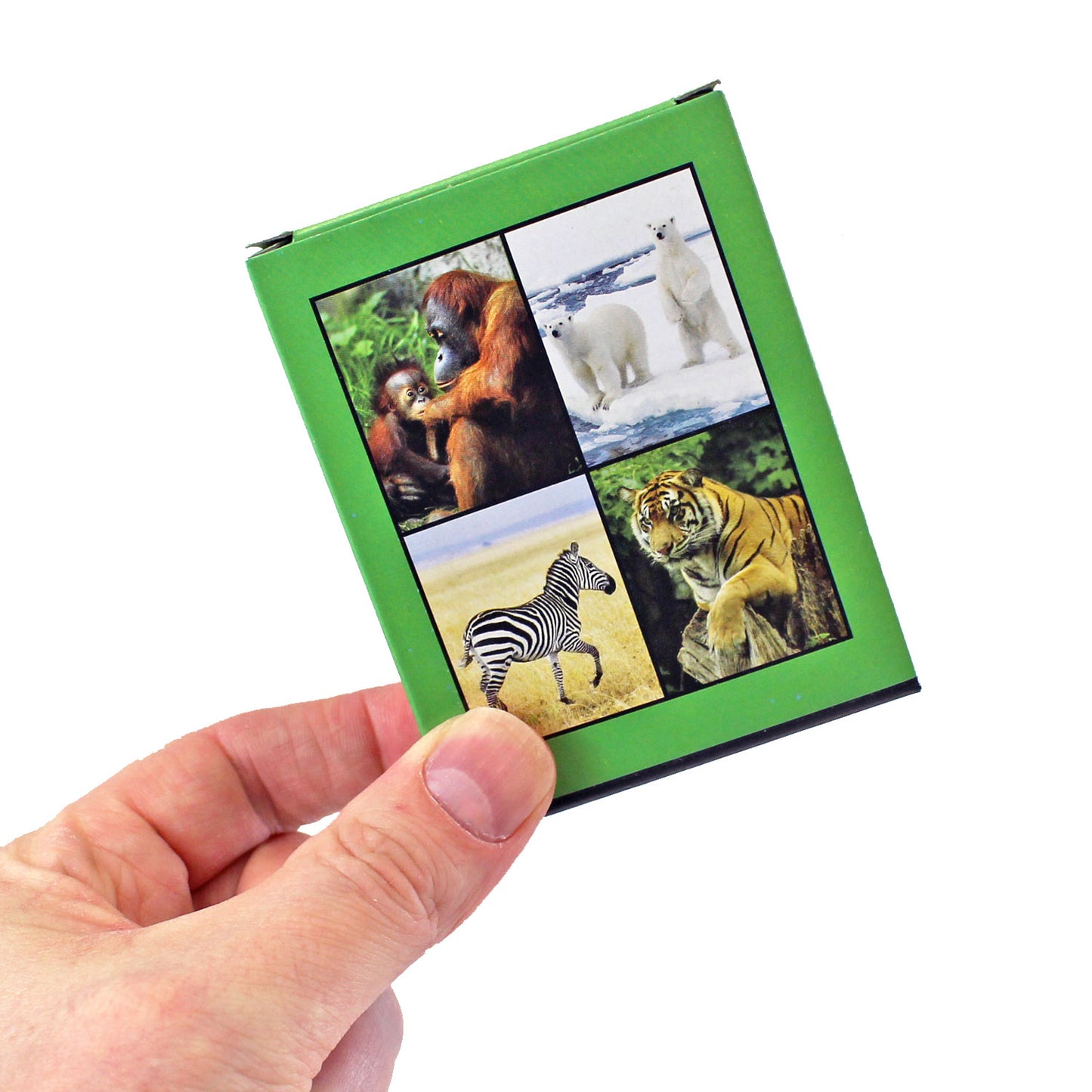 Mini Zoo Animal Jigsaw Puzzles - 12 Count