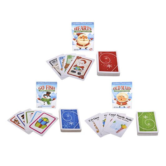 Christmas Card Games - 12 Count