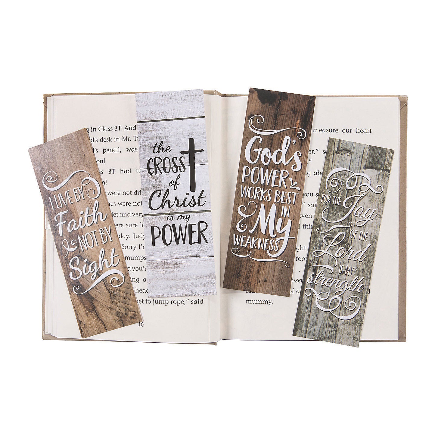 Religious Faith Bookmarks - 24 Count