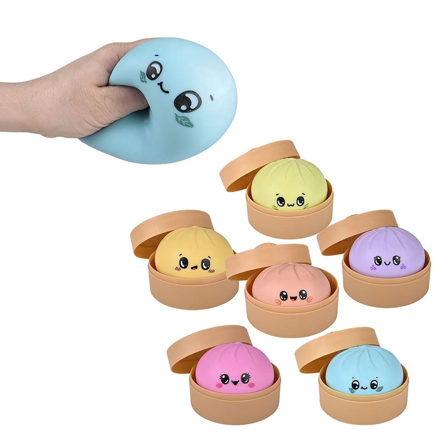 Dumplings - Squish & Stretch - 4 Inch