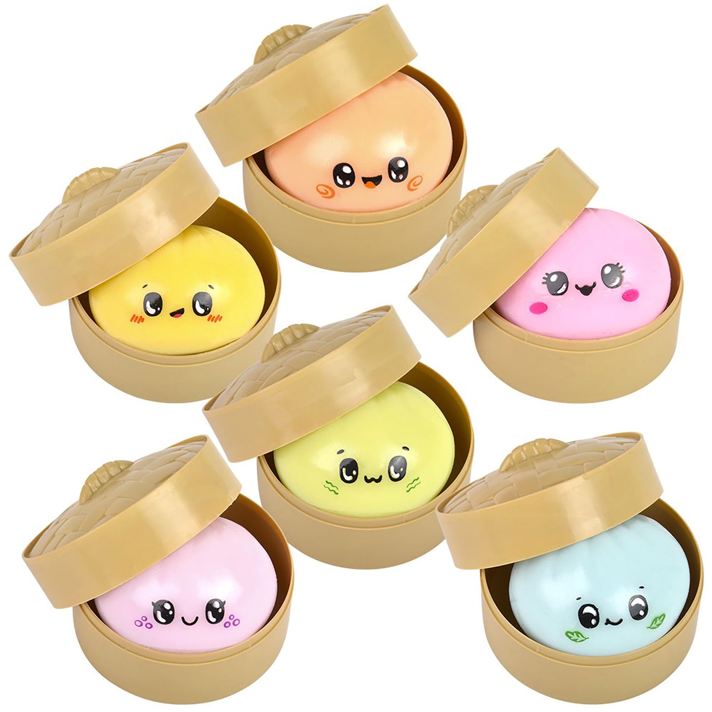 Dumplings - Mini Squish & Stretch - 2 1/2 Inch