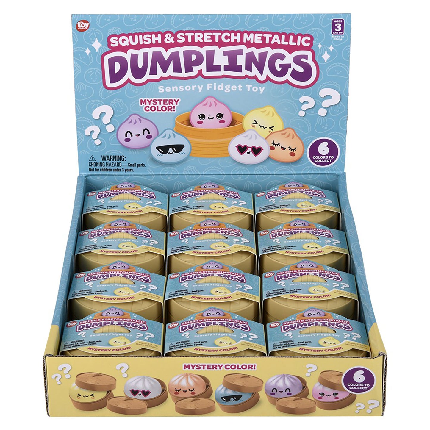 Dumplings - Squish-n-Stretch Metallic