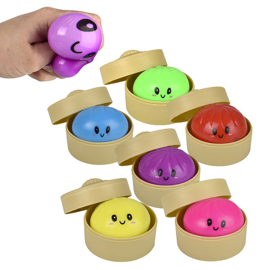 Dumplings - Mini Squish & Stretch Neon