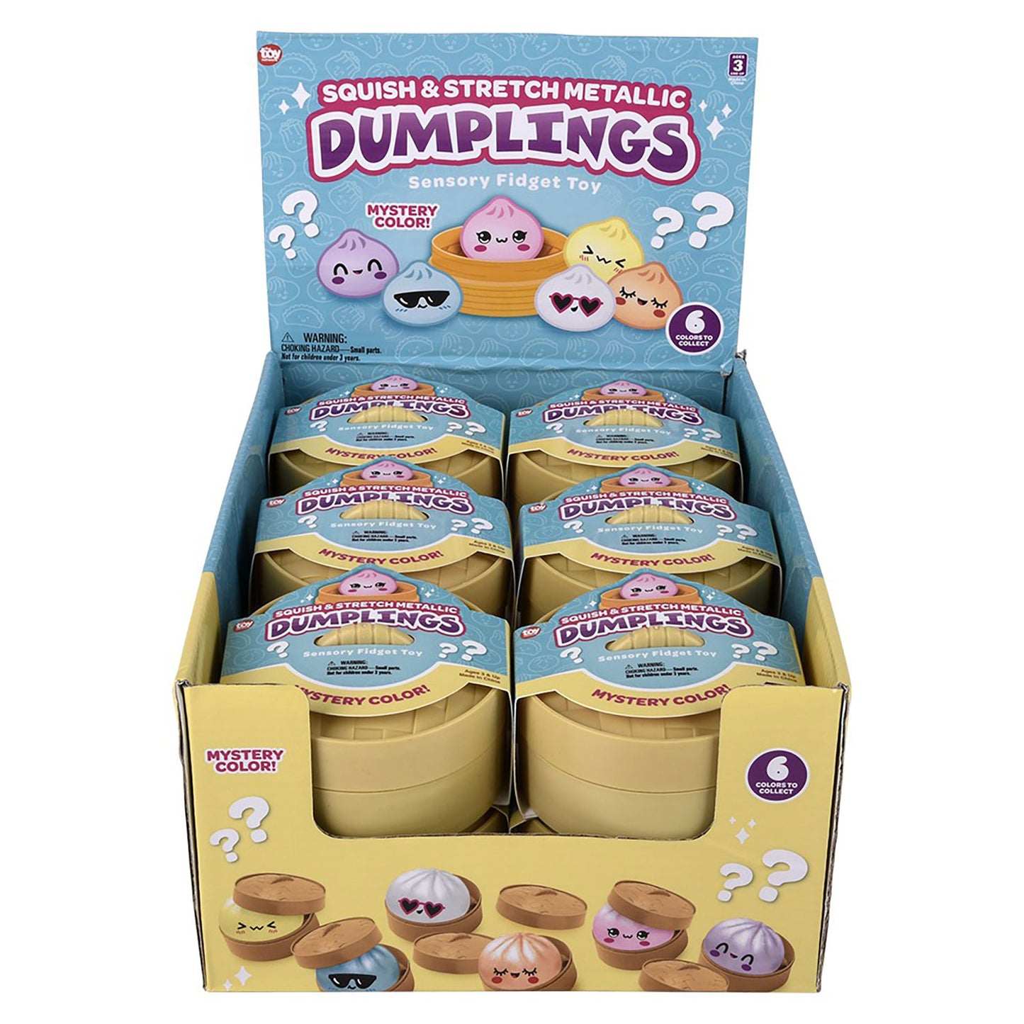 Dumplings - Squish & Stretch Metallic