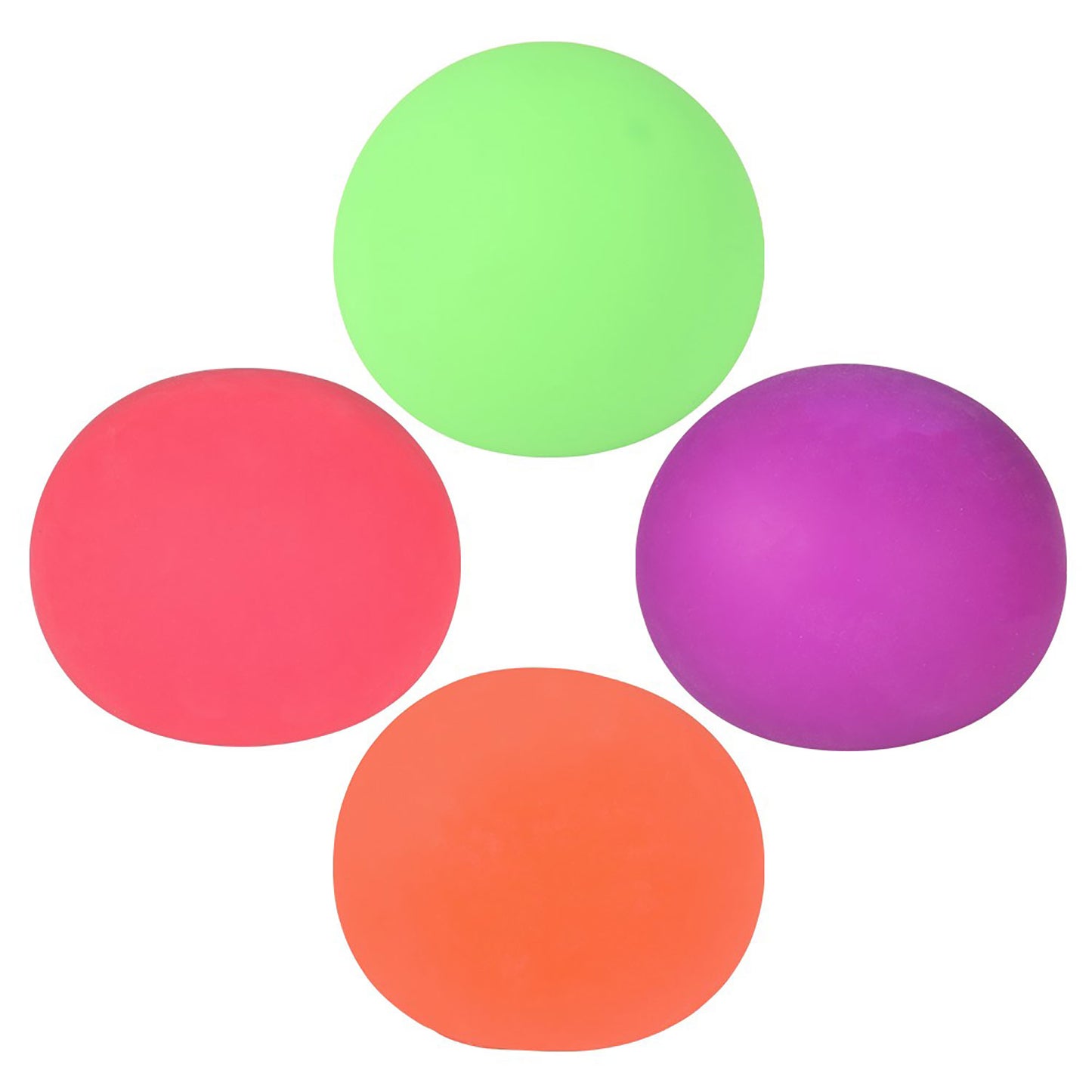 Doughy Squish Neon Ball - 3 1/2 Inch
