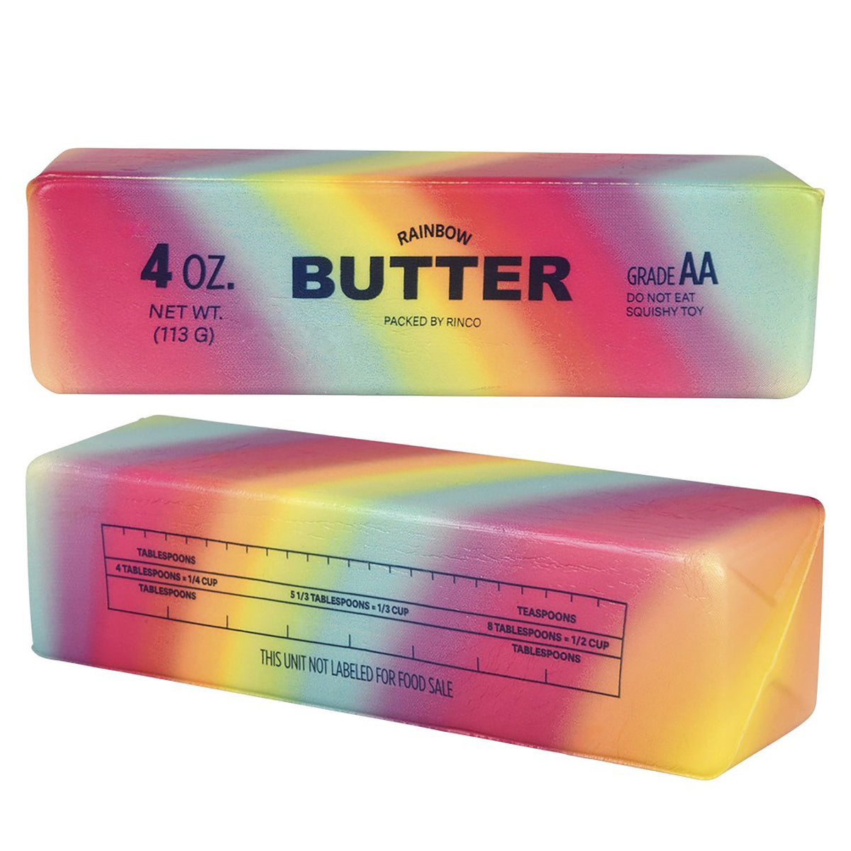 Slow Rise Squishy Rainbow Butter
