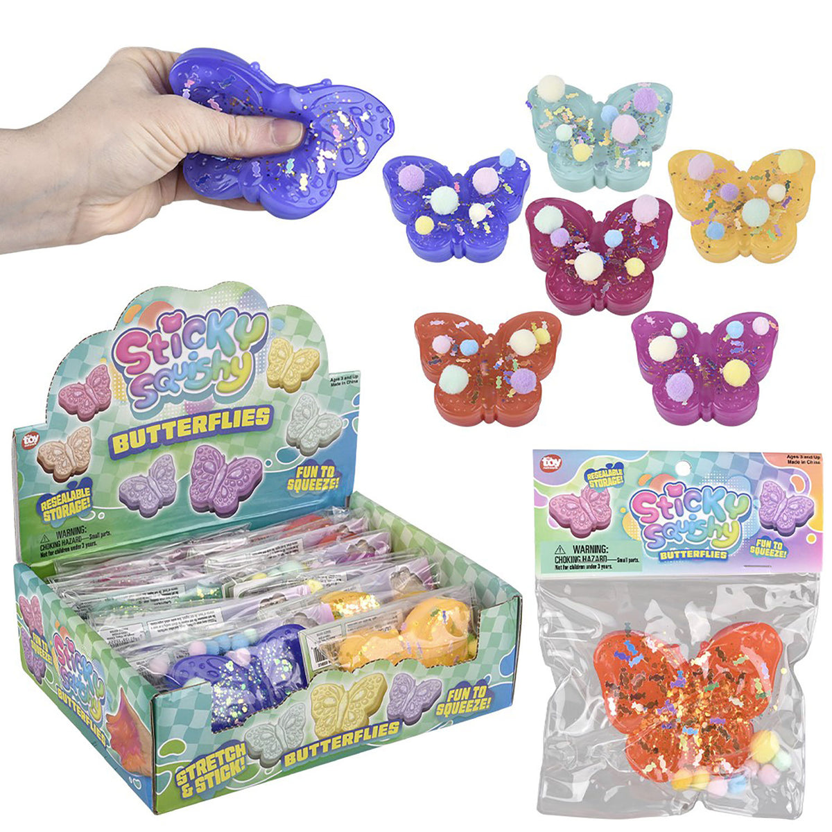 Sticky Squishy Butterfly