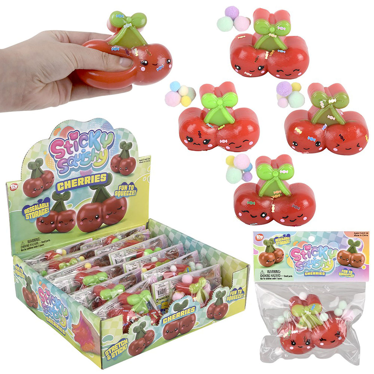 Sticky Squishy Cherries