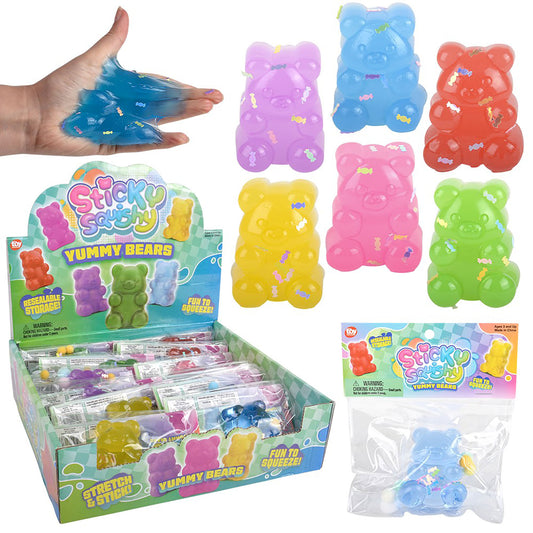 Sticky Squishy Gummy Bear