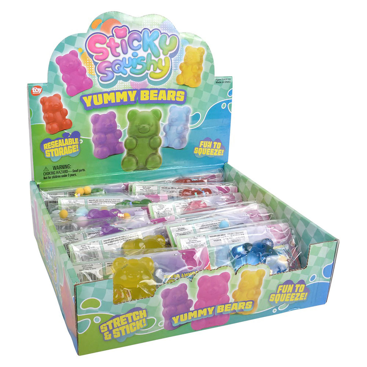 Sticky Squishy Gummy Bear