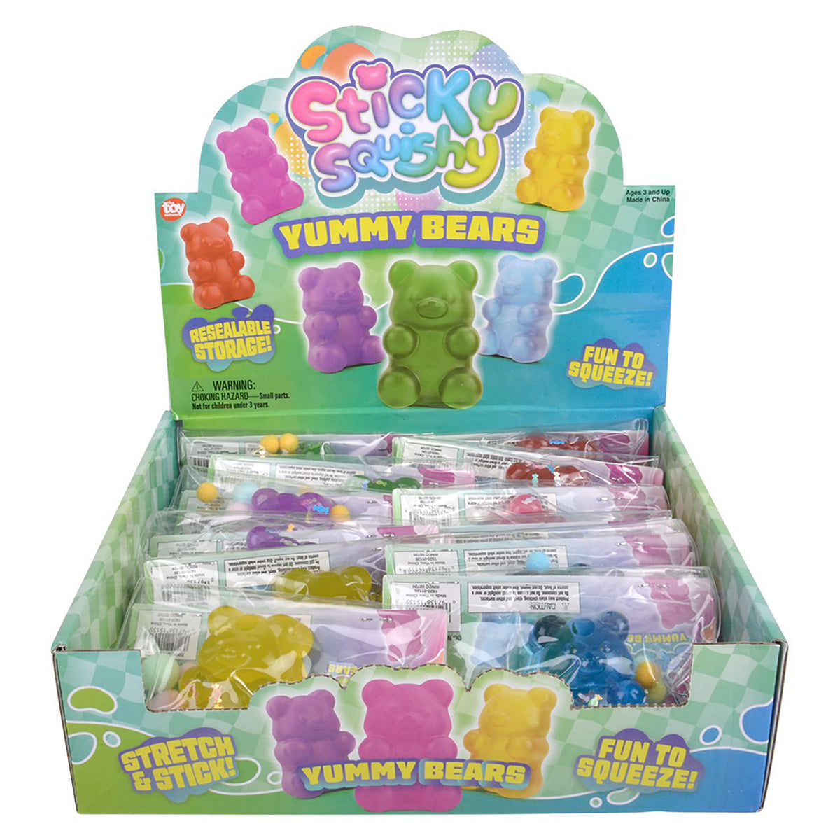 Sticky Squishy Gummy Bear