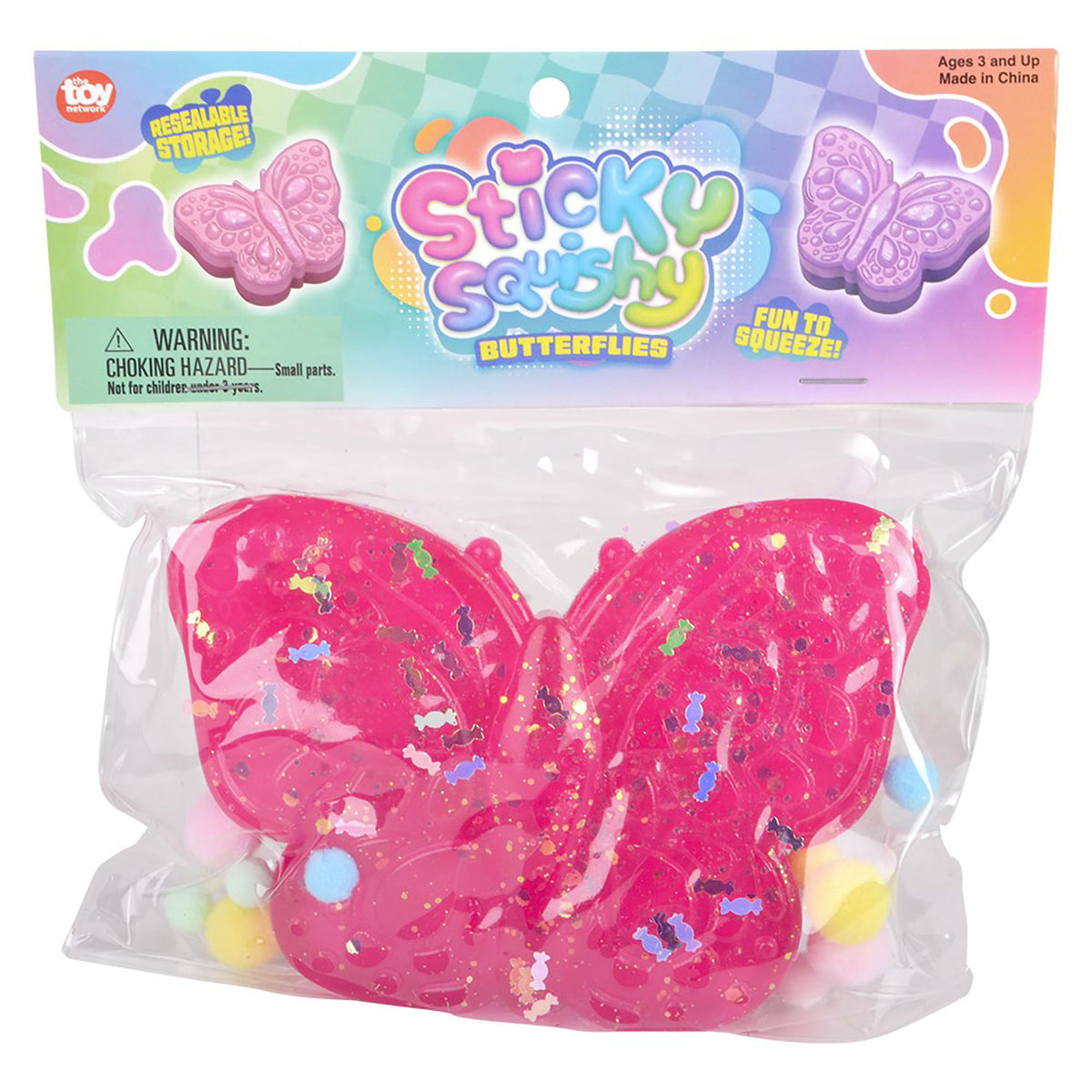Sticky Squishy Butterfly - Jumbo