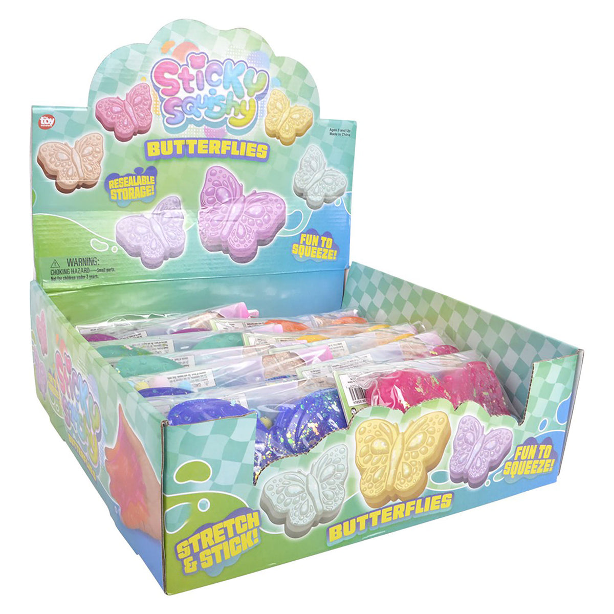 Sticky Squishy Butterfly - Jumbo