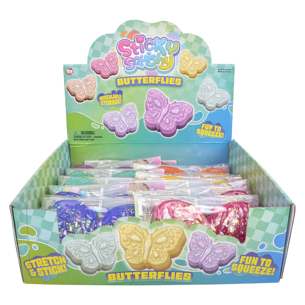 Sticky Squishy Butterfly - Jumbo