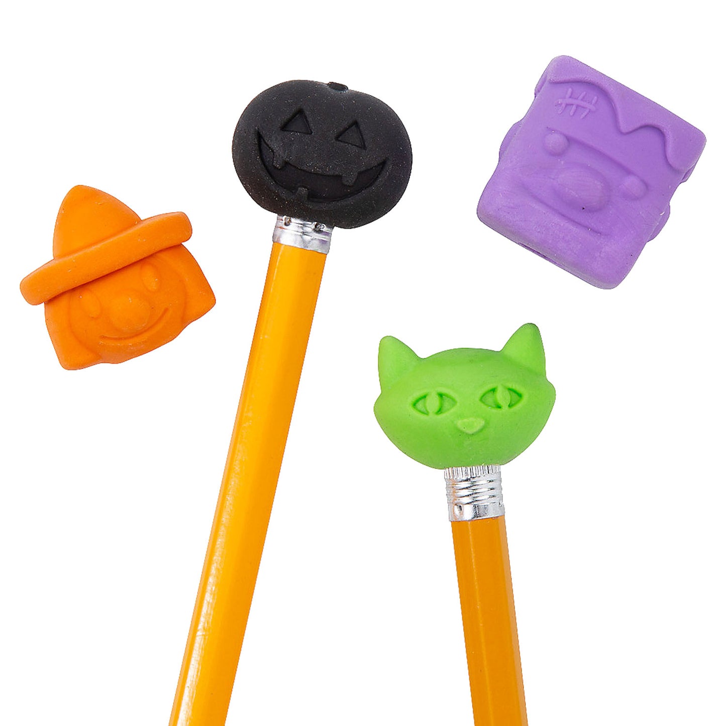 Halloween Pencil Top erasers - 144 Count