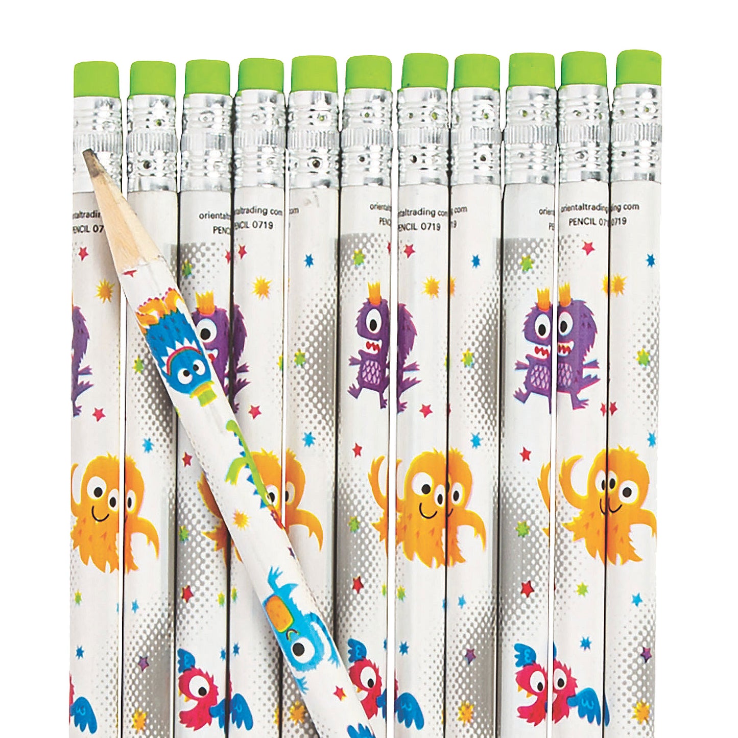 Monster Fun Pencil - 24 Count