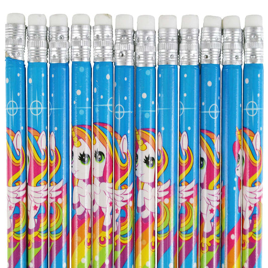 Unicorn Pencils - 12 Count