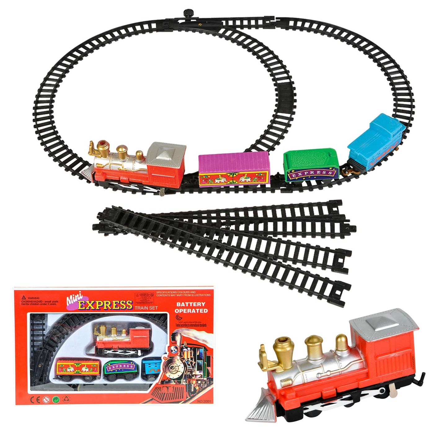 Mini Express Train 24 Piece Set