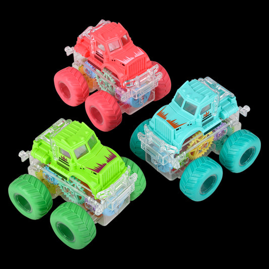 Truck Friction Gear Light Up - Assorted Colors
