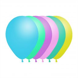 Pastel Assorted Balloons - 11 Inch - 100 Count