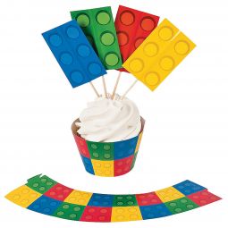 Block Mania Cupcake Kit - 100 Piece