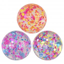 Sparkle Spot Bouncy Balls - 1 3/4 inch (45mm) - 12 Count