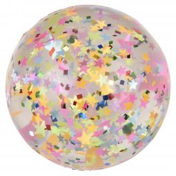 Sparkle Star Bouncy Balls - 1 3/4 inch (45mm) - 12 Count