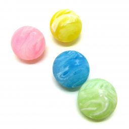 Frosted Bouncy Balls - 1 3/8 Inch (34mm) - 12 Count