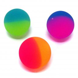 Icy Bouncy Balls - 2 3/8 Inch (60mm) - 12 Count