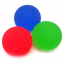 Neon Icy Bouncy Balls - 1 3/8 Inch (34mm) - 12 Count