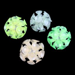 Glow In The Dark Suction Balls - 2 Inch - 12 Count