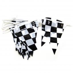 Pennant Flag Strand - Checkered