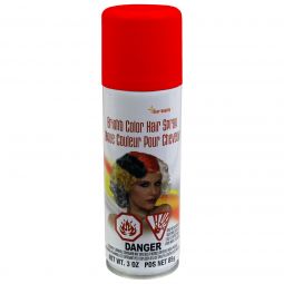 Colored Hair Spray - 3 Ounce - Red