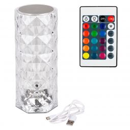 Diamond Touch Lamp - 8 1/2 Inch