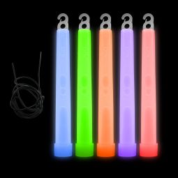 Glow Stick with Lanyard - 6 Inch - 25 Count