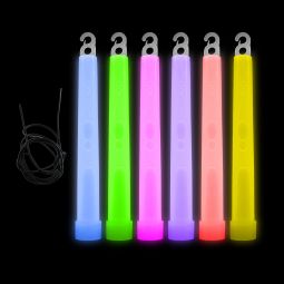 Glow Stick with Lanyard - 6 Inch