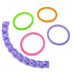 Plastic Bangle Bracelet - 24 Count