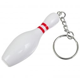 Bowling Pin Keychains - 12 Count