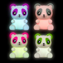 LED Color Changing Panda Light - 4 1/2 Inch