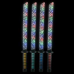 Light Up Katana Prism Sword - 22 1/2 Inch - Assorted Colors