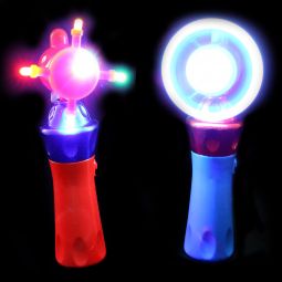 Hand Held Spinning Light - Assorted Colors