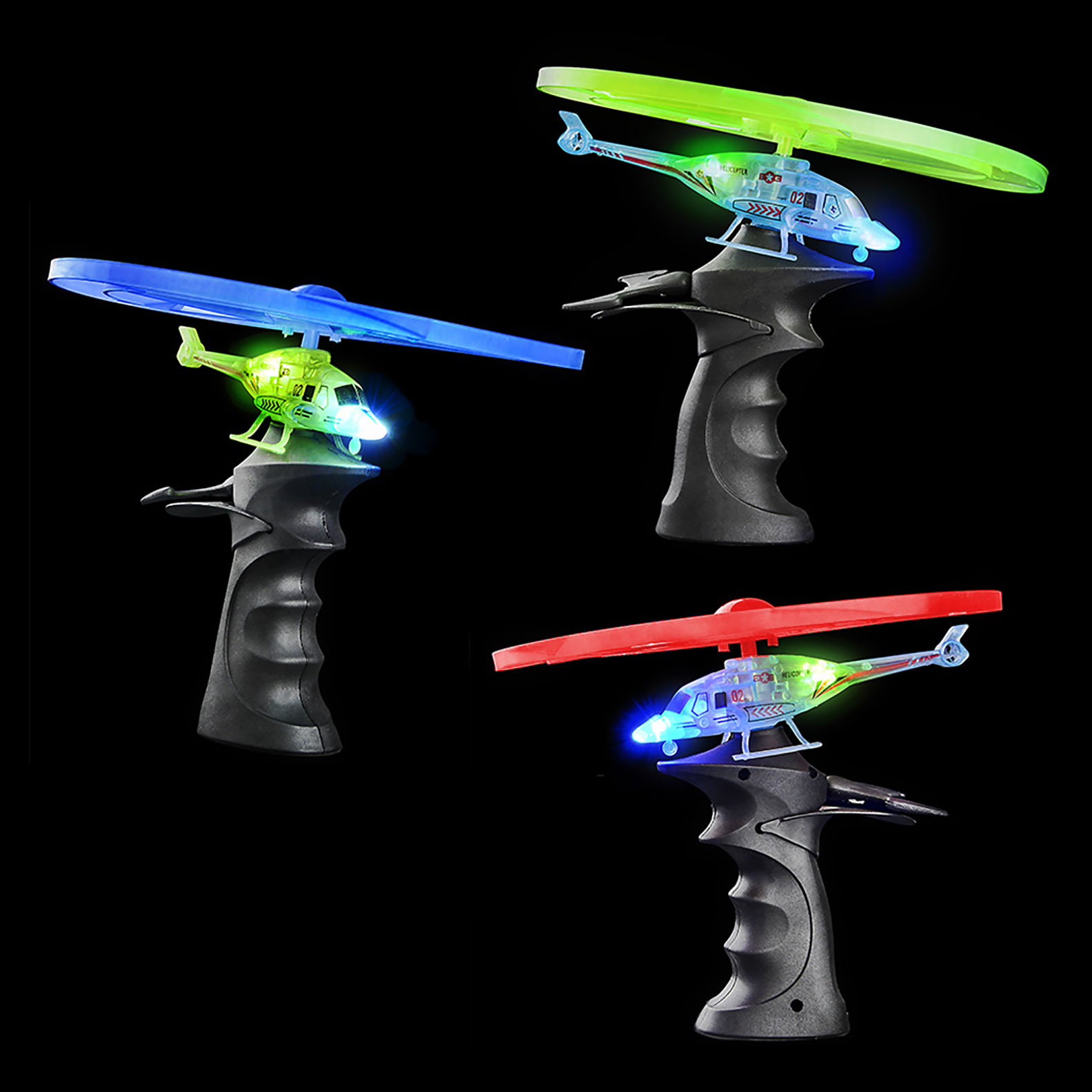 helicopter launcher toy