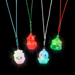 Flashing Christmas Necklace - 24 Count