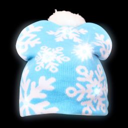 Light-up Snowflake Beanie - 3 Function