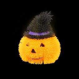 Light Up Pumpkin with Hat Puffer