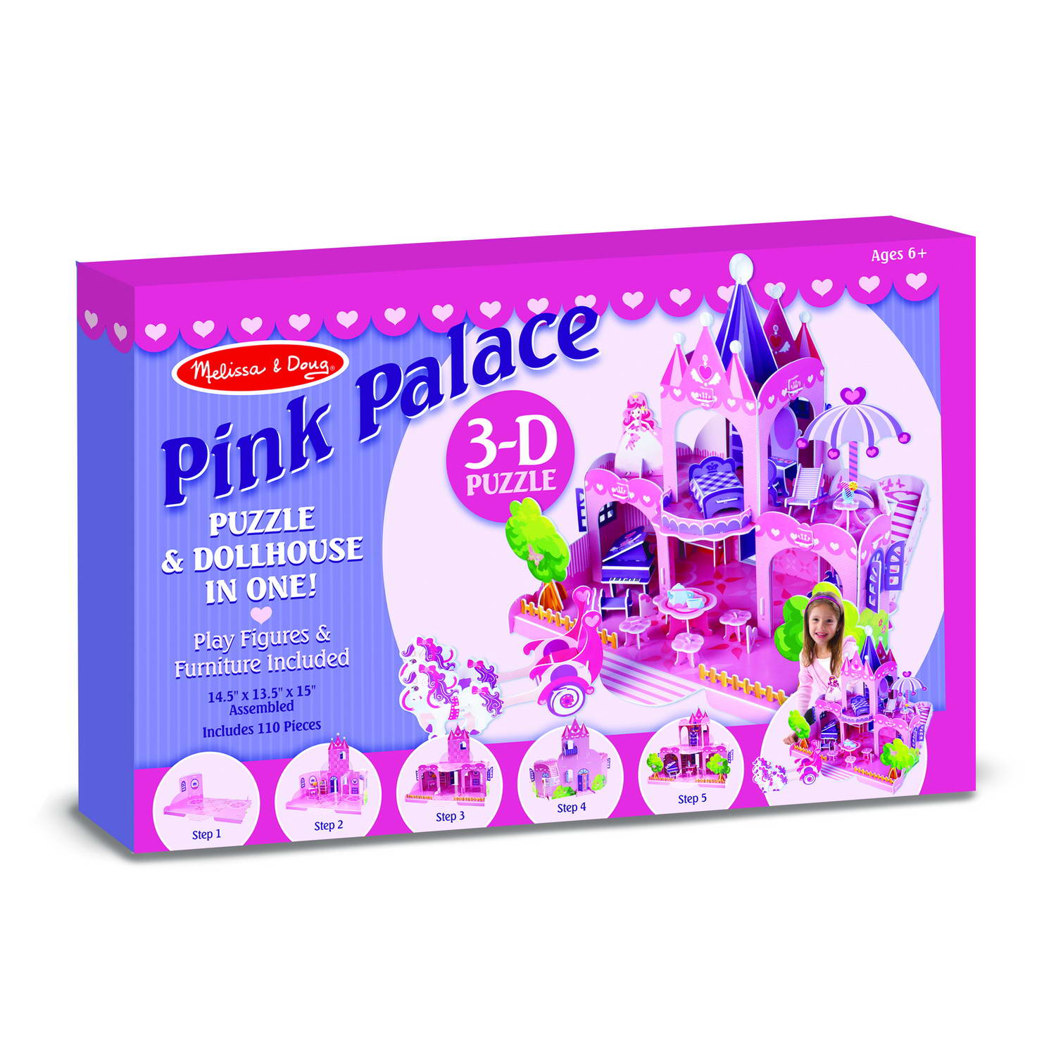 melissa and doug pink palace