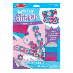 Mess-Free Glitter Foam Bracelets