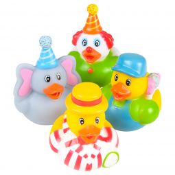 Carnival Rubber Ducks - 2 Inch - 12 Count